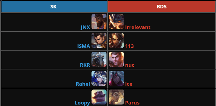 SK vs BDS Picks